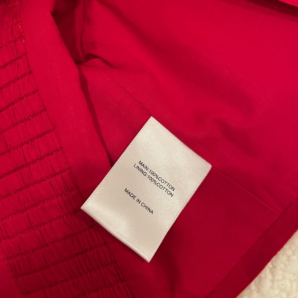 NWOT Aje Red Puff One Sleeve Top - Picture 7 of 13